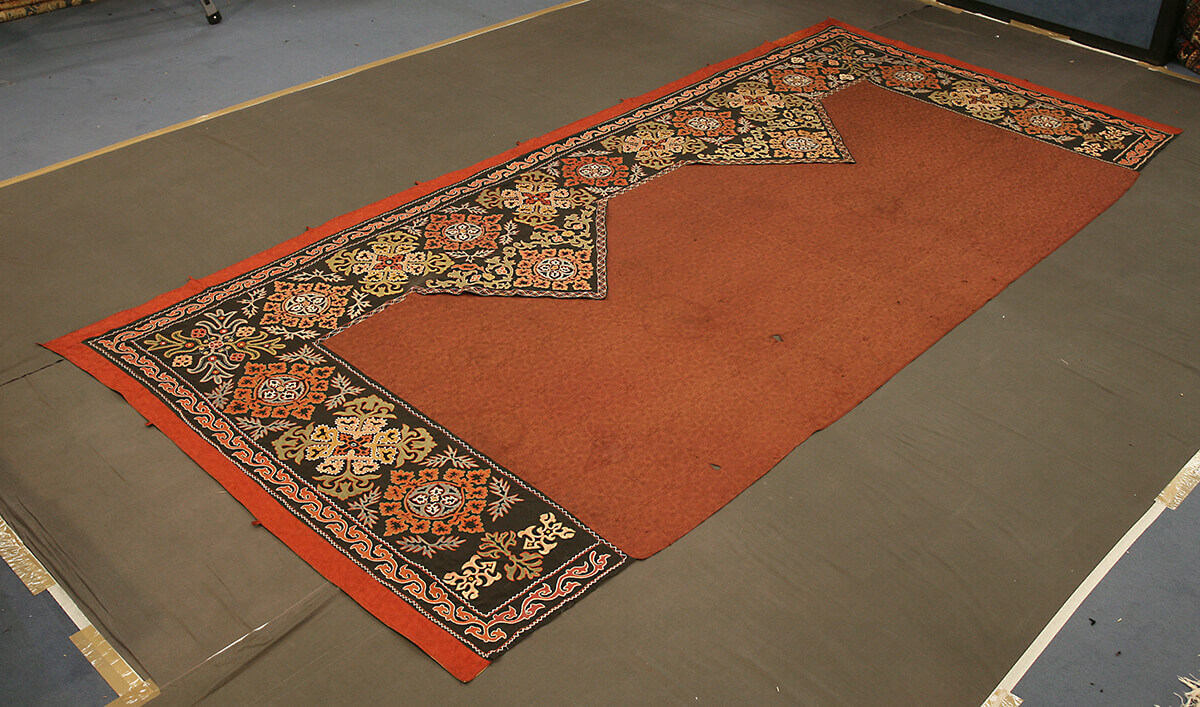 Antique Uzbekistan Textile n°:30879190